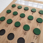 Detailansicht des magnetischen Habit-Trackers