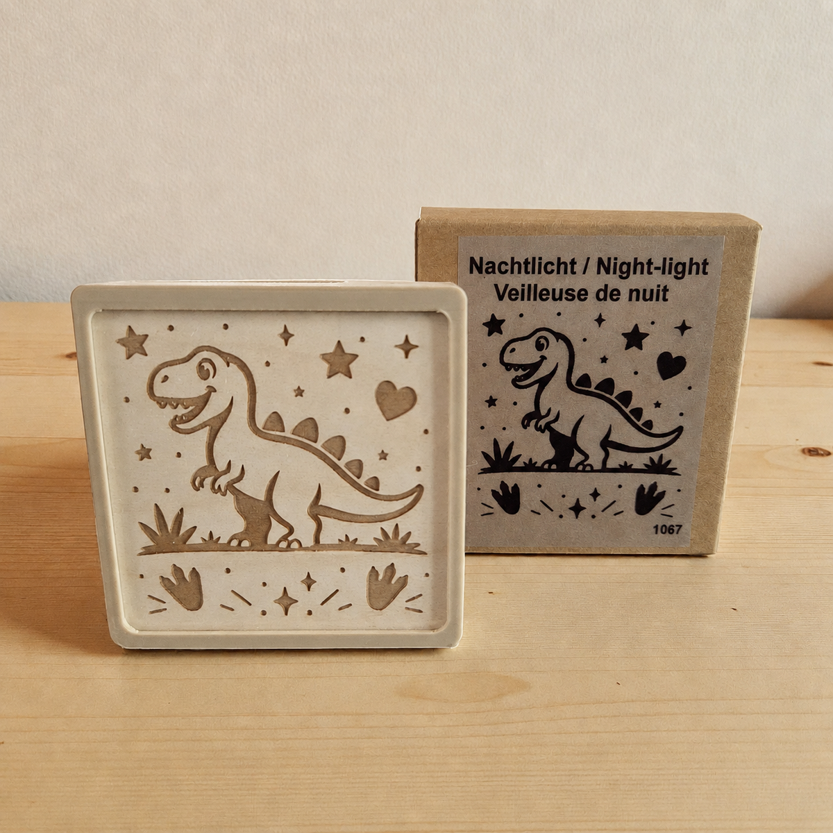 Kinder Nachtlicht Dinosaurier Verpackung