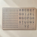 Kork Schreibtischunterlage - Einmaleins & Alphabet - Englisch - 1