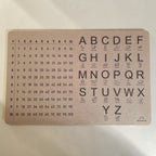 Kork Schreibtischunterlage - Einmaleins & Alphabet - Französisch - 1